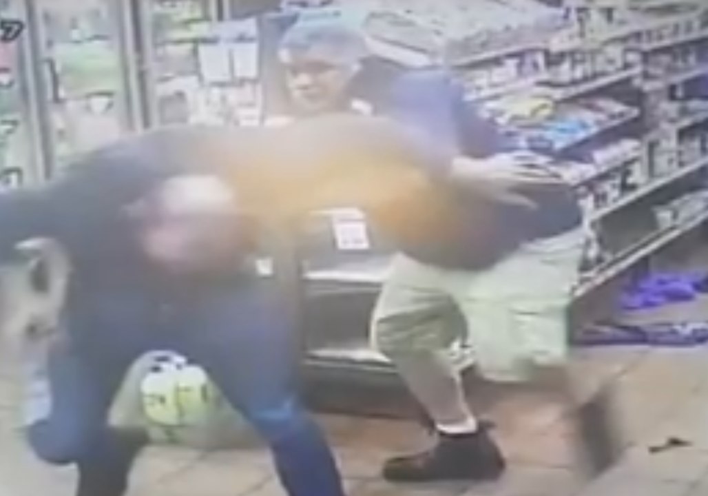 Armed Robber Cops a Whop From Wet Mop in Sunnybank Shop