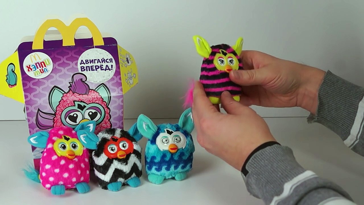 Обзор Ферби Хэппи Мил Happy Meal Furby McDonald...