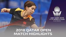 2018 Qatar Open Highlights I Chen Ke vs Zhang Rui (U21-Final)