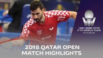 2018 Qatar Open Highlights I Joao Monteiro vs Andrej Gacina (Pre)