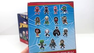 Funko Spider-Man Mystery Minis, Surprise Blind Bags, Unboxing, Marvel, Superhero Figures, Homecoming