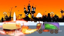 Good vs evil | Garbage truck | Learn Street Vehicles for kids | Truck Cartoon for kids