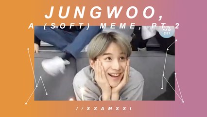 jungwoo, a (soft) meme, pt 2 //ssamssi