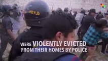 Families Violently Evicted for Peruvian Highway