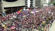 Marchers Protest Temer at Brazil's LGBT Pride Parade