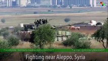Fighting near Aleppo, Syria