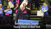 Bernie Sanders Targets Young Voters in New York