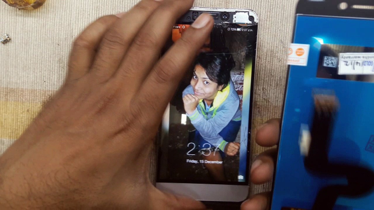 how to change Letv le 2s screen (display)