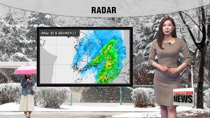 Rain to let up in the west, snow in the east _ 0308108