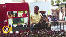 In 60 Seconds: Hundreds protest removal of Chavez images in Venezuela