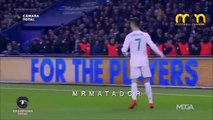 Dani Alves did something strange to Cristiano Ronaldo during match PSG vs Real Madrid 2-1