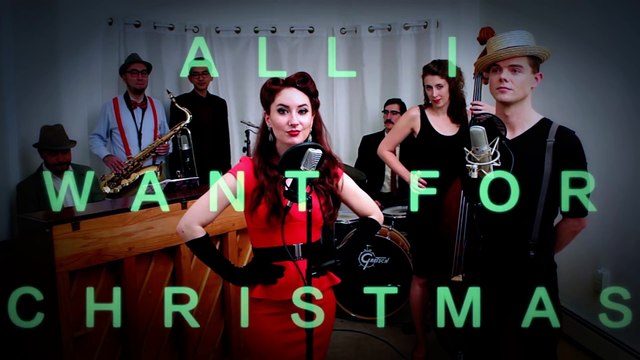 All I Want For Christmas (Mariah Carey) Jazz Cover by Robyn Adele Anderson feat. Von Smith