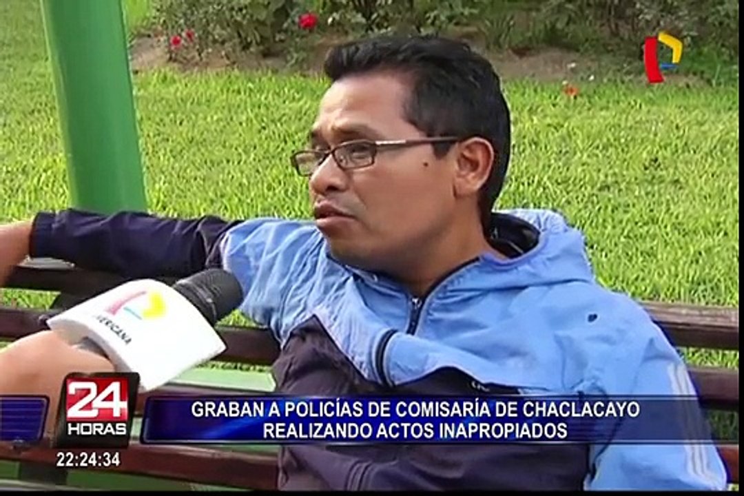 Policías de comisaría de Chaclacayo realizan ju...