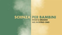 Scienza per bambini: il grasso nel nostro cibo