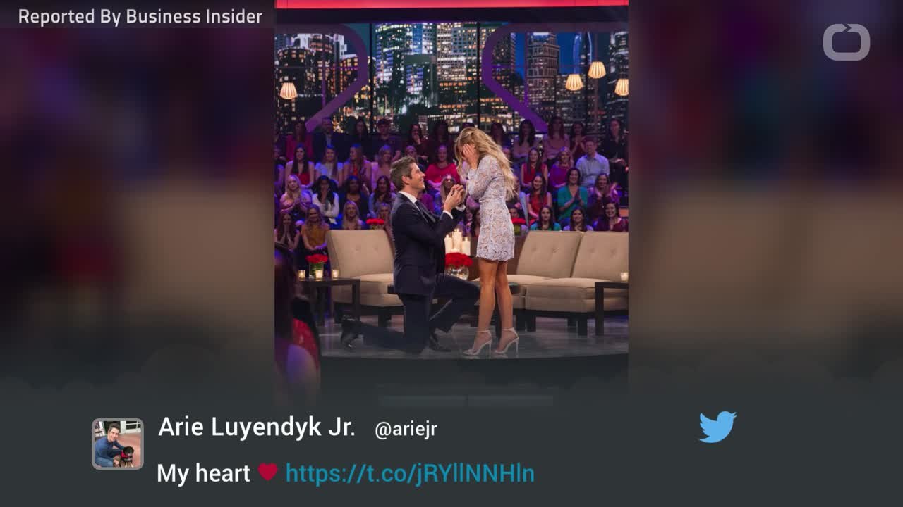 Bachelor Couple Brushes Off Rumors They Were Already Engaged