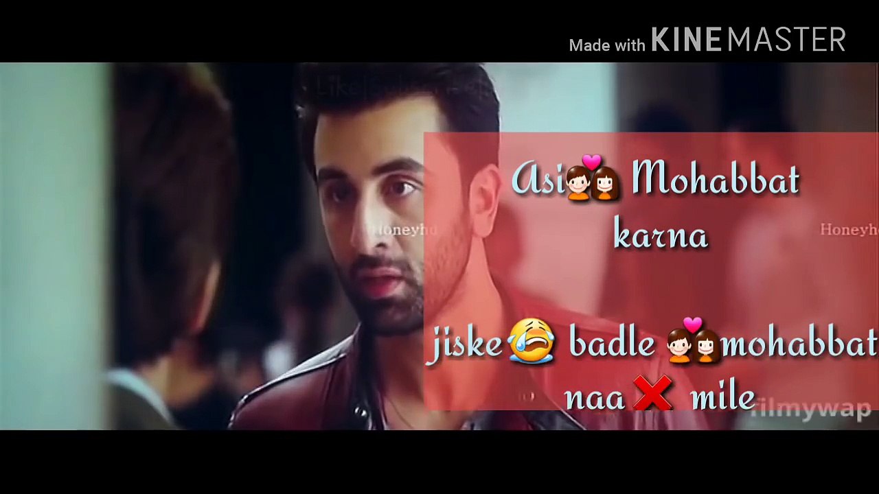 Best dialogue for one sided love [ Ek Tarfa pyar ki taqat hi kuch or hoti hai] [SRK & Ranbir Kapoor] - YouTube