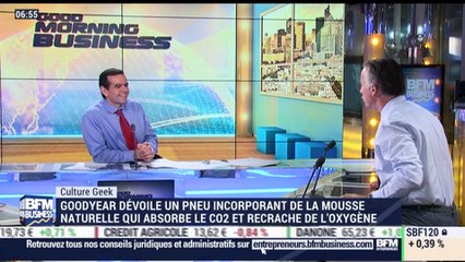 Frédéric Simottel: Goodyear envisage de rouler plus écologiquement - 08/03