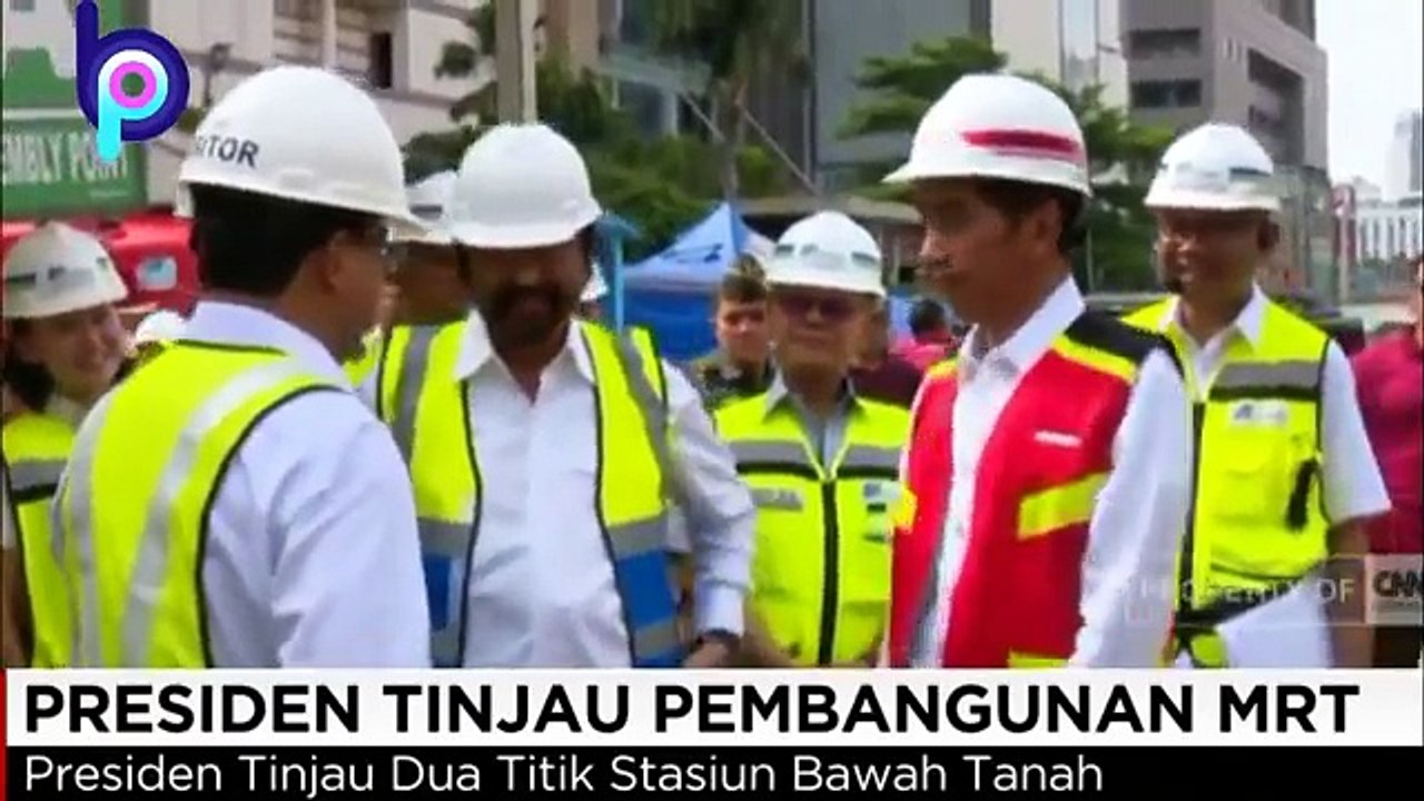 ANIES KAGET.. ALASAN JOKOWI AJAK SURYA PALOH TINJAU MRT...  JOKOWI LEBIH DEKAT DENGAN SURYA PALOH