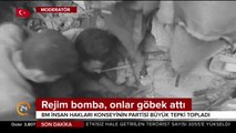 Katil Esed rejimi bomba, onlar göbek attı!