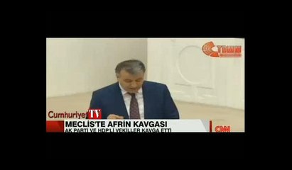 Meclis'te AKP ve HDP'liler arasında Afrin gerginliği