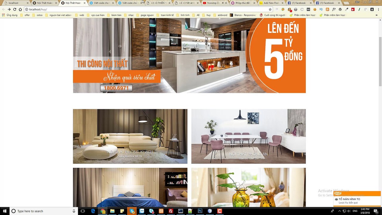 hbsprogram.com tạo menu trong wordpress