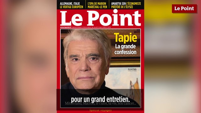 Un numéro exceptionnel du « Point » consacré à Bernard Tapie