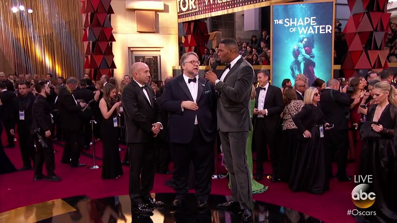 Guillermo del Toro on the Oscars 2018 Red Carpet