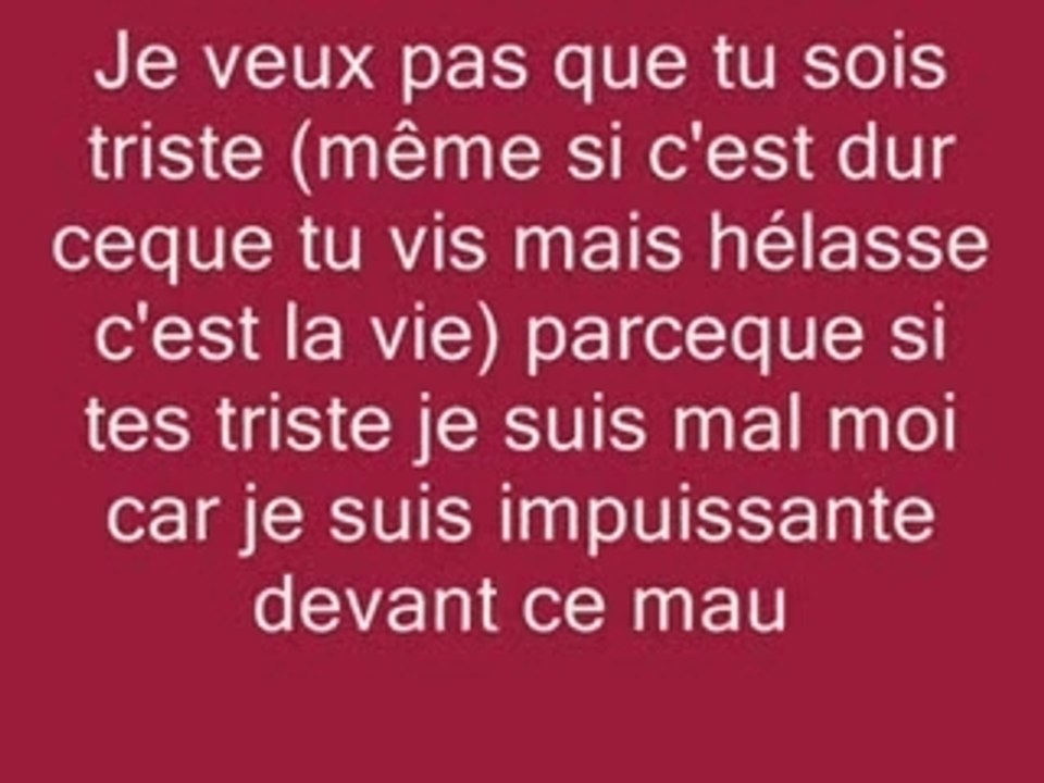 Ma chérie ce montage est rien que pour toi