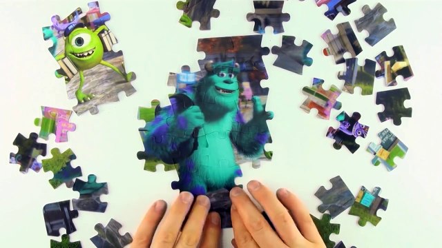 Monsters University 3D Jigsaw Puzzle, Sulley, Mike and Randall, Monsters Inc Puzzle