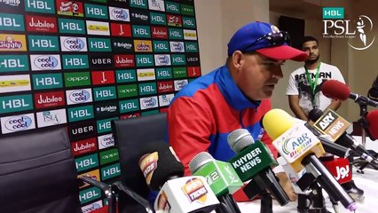 HBL PSL 2018  Mickey Arthur Post Match Press Conference  Islamabad United Vs Karachi Kings