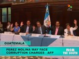 Guatemala: Perez Molina May Face Corruption Charges