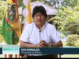 Message from Evo Morales for the 10th Anniversary of teleSUR