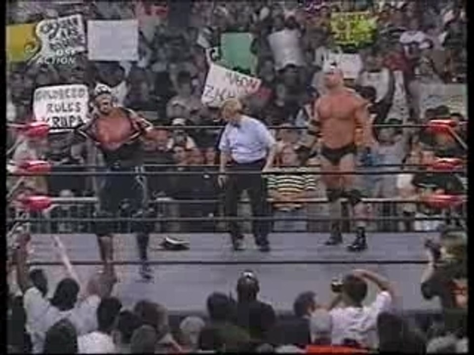 HOLLYWOOD HOGAN VS. GOLDBERG WCW-CH