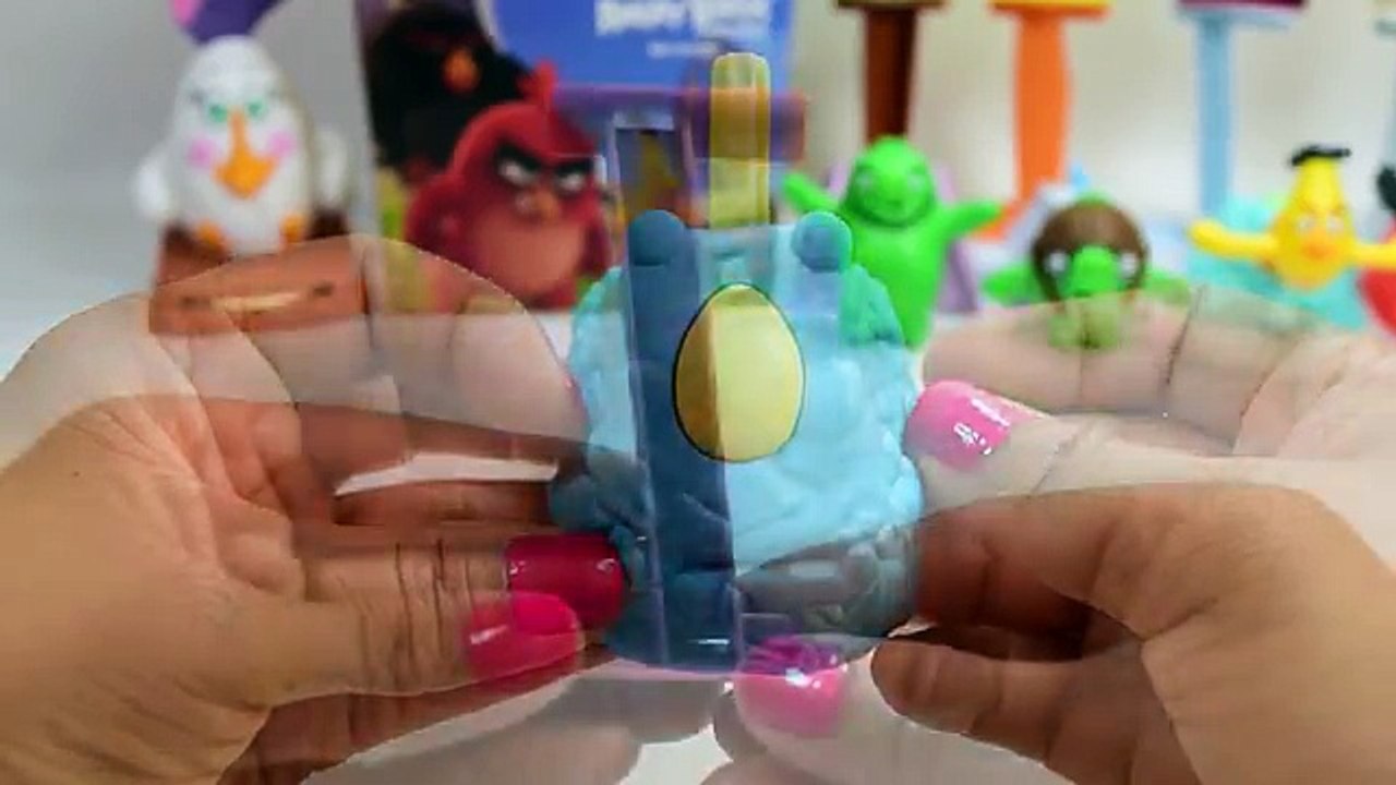 Angry Birds La Pelicula en Cajita Feliz Mc Donalds: Red, Chuck, Cerdito Rodeo|JuguetesYSorpresas