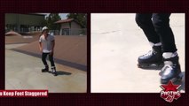 How to skate backwards, skating backwards with Brian Aragon