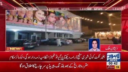 Checking in various theaters of the city of Excise Department.