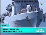 Migrants Rescued in the Mediterranean Arrive in Italian Ports