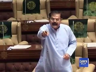 Heated Debate B_W Shehla Raza & MQM MPA during assembly session