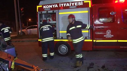 Polisten kaçan şüphelinin kaza anı kamerada