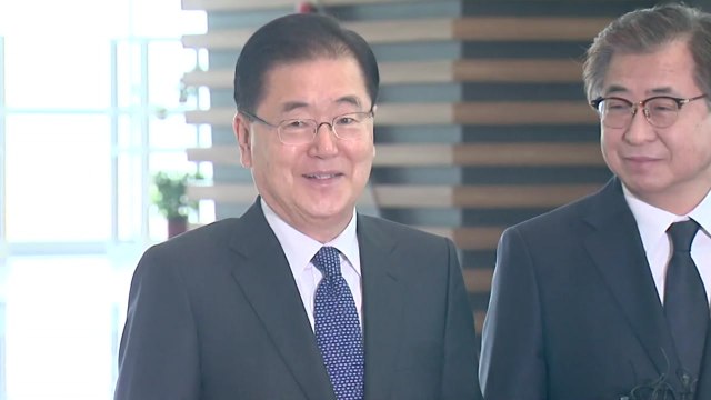 정의용·서훈 미국行...트럼프에 北메시지 전달 / YTN