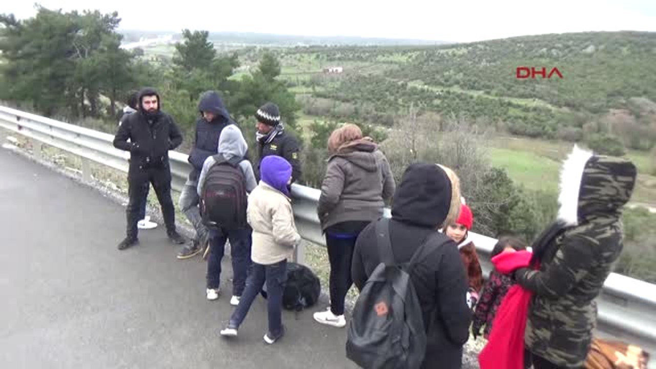 Çanakkale Kaçakları Ege Denizi Diye Ayvacık Barajı'na Bıraktılar