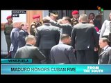 Venezuela: Maduro Bestows Top Honors to Cuban 5