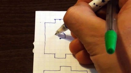 Piłkarzyki - Gry na kartce #3 (Soccer paper game)