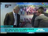 Colombia: UN Officials Urge that Peace Agreement be Rapidly Reached