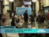 Argentine Parliament moves toward railway nationalization