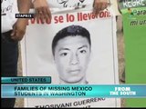 US: Ayotzinapa Family Members Demonstrate Outside White House