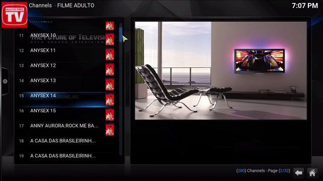 NEW M3U PVR KODI $X$ !8 ADULT LIST WORK ON SMART TV KODI FIRE STICK ANDROID XBMC 2017