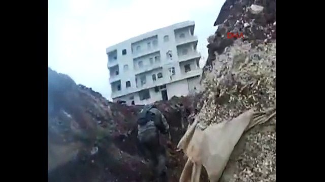 Teröristler köşeye sıkıştı! TSK ve ÖSO Afrin´in Cinderesi beldesini temizledi