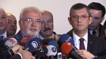 CHP heyetinin AK Parti'yi ziyareti - AK Parti Grup Başkanvekili Elitaş (1) - ANKARA