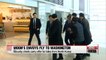 S. Korean president's chief envoys leave for U.S. carrying "plus alpha" offer for talks from N. Korea's Kim Jong-un